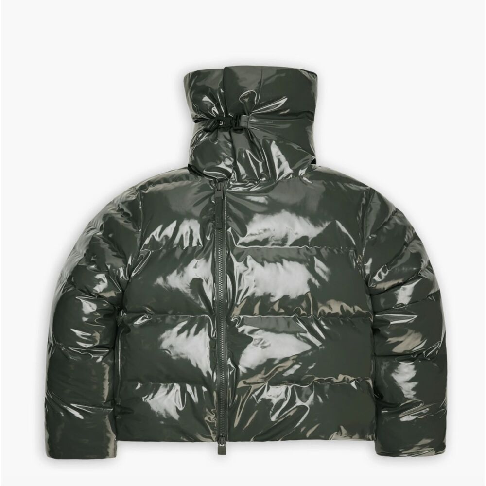 RAINS Alta Vision Puffer - Short - Swamp - Unisex L - NWT